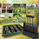 Soil Blocker Handheld, for Seed Starting,Manual Block Maker Handheld Seedling Machine,Soil Model 9