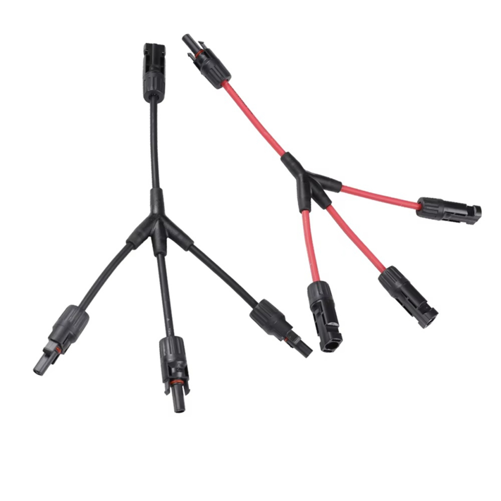 3 To 1 Y Branch Connector With 4Mm 2 Solar Cable Mmmf /Fffm For Pv System Panel 4851045593080