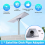 Roof Mount Plate Pole Base Satellite Antennae Wall Mounted Antenna Pipe Adapter Support 5