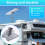 Roof Mount Plate Pole Base Satellite Antennae Wall Mounted Antenna Pipe Adapter Support 7