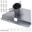 Roof Mount Plate Pole Base Satellite Antennae Wall Mounted Antenna Pipe Adapter Support 3