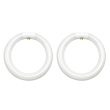 2pcs FC8T9/CW Circular Fluorescent Light Bulb,8Inch Round T9 22W Circline Bulbs Replacement for Circle Ceiling Fixture