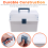 Portable Multifunctional Tool Box Hardware Storage Large Capacity Electrician Maintenance Toolbox Sorting 8