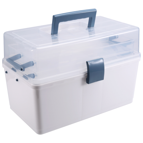 Portable Multifunctional Tool Box Hardware Storage Large Capacity Electrician Maintenance Toolbox Sorting 1