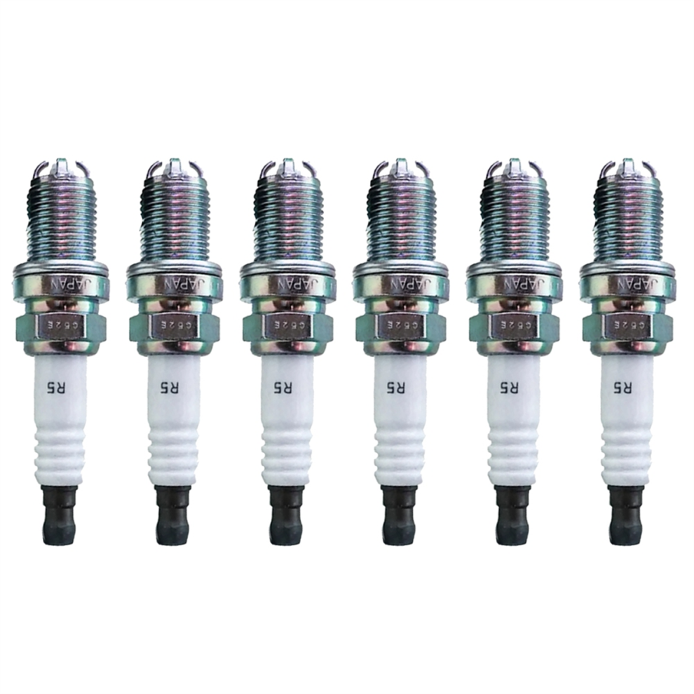 Spark Plug 12120037607 Bkr6equp For E46 E39 E83 E36 E63 E53 M54 M62 Z3 320 528 E38 E65 E34 6Pcs 4851045598733