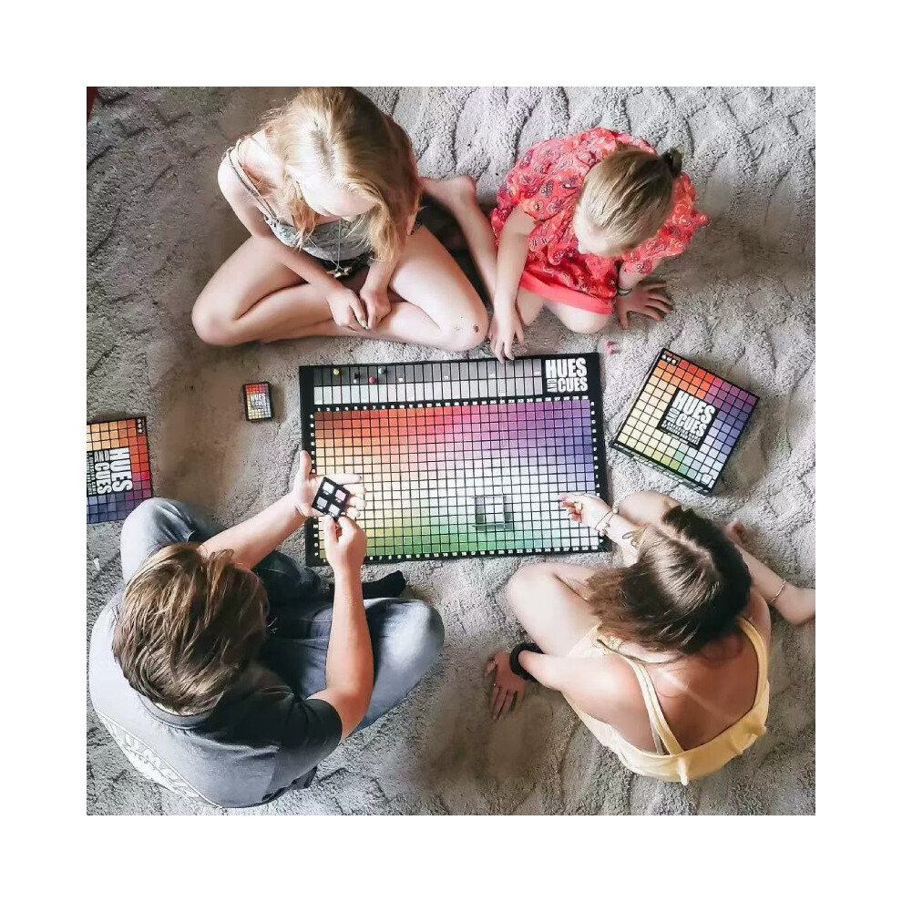 And Cues Hues A Guessing Game Of Colors Clues Board Game Toys Gift Educational