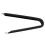 10 Pack DIP/IC Extraction Tool Simple U-Shaped Clip Component Grabber Black 4
