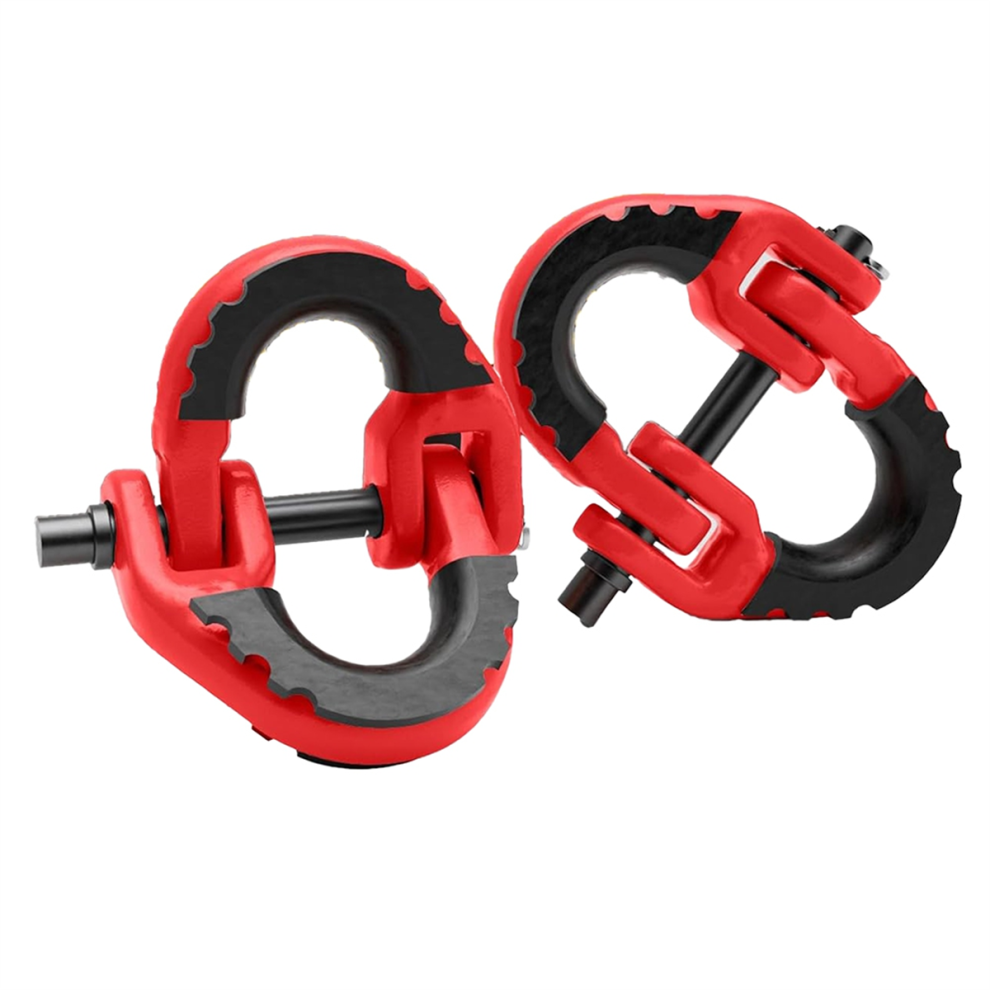 2Pack 1/2 Safe Chain Connector Link, Coupling Link For Trailer Chains Connect, Tow Hitch 4851045596968