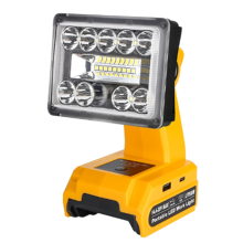 For 14.4-20V Li-Ion Battery LED Portable Work Light 9W 1000LM Emergency Tool Lamp Spotlig