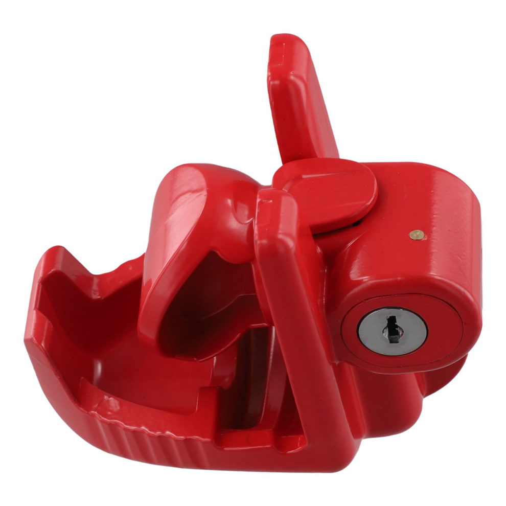 Connector Trailer Lock Heavy Duty Hitch Tractor Hook Caravan Joint Anti-Theft Red 4851045507032