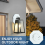 Siding Mounting Block,Siding Kit with Built-in Electrical Box, Lamps Plate Light Blocks 3