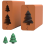 Christmas Tree Roller Clay Tools, DIY Xmas Shaped Polymer Bead for Clay,Christmas Mold Making Tool 1
