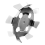 2pcs Impeller Mixing Attachment Electric Drill Rod Cement Stick Mixer 10