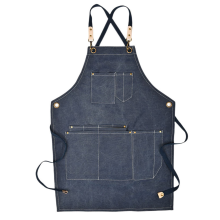 Canvas Gardening Apron with Pockets Garden Work Shop for Men Women