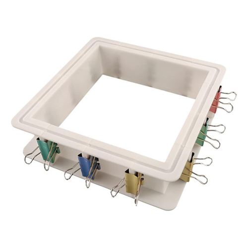 Adjustable Mold Housing Kit for Silicone Molds Making,Reusable Frame Rubber Making Combination 2