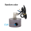 DN15 Flowmeter Gear Oil Flow Meter Sensor Liquid for Petrochemicals High Performances 5