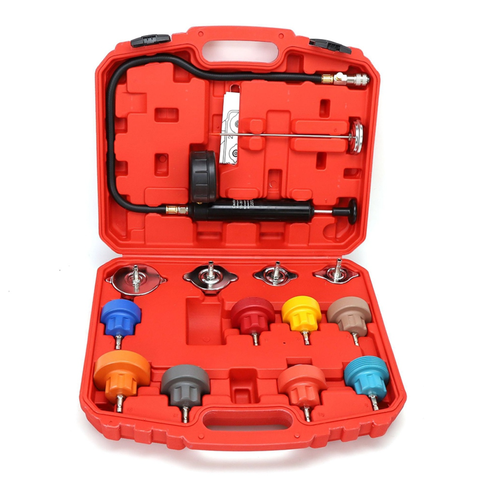 Coolant Pressure Tester Kit Leak Radiator Portable Cooling System 4851045506363
