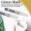 2 Pcs Underglaze Pen for Ceramics Ceramic Writing Permanent Porcelain Colored (Black) 10
