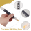 2 Pcs Underglaze Pen for Ceramics Ceramic Writing Permanent Porcelain Colored (Black) 6