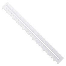 Tearing Ruler for Paper Crafts with Irregular Edges Measuring Edge Cutter Cutting