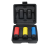 Drive Wheel Protector Impact Sleeve Set, Durables Plastic Sleeve, Colored Tire Auto Repair Tools Black 2