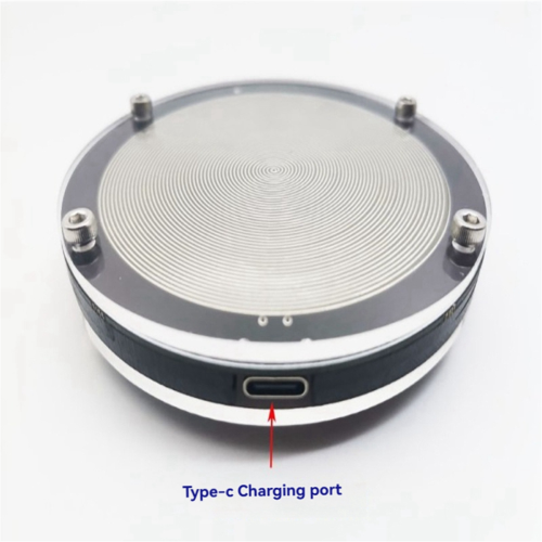 7.83HZ Resonance Ultra-Low Frequency Pulse Wave Generator Built-in Battery Audio Resonator Gold 2