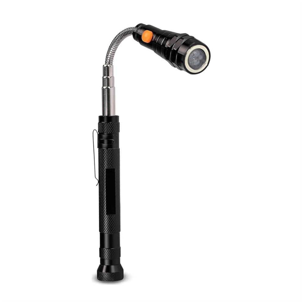Saudism Magnetic Pickup Tool For Men - Telescopic Magnet With Led Flashlight And 22Inch Neck Gift Dad