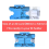 2PCS ECG 7 Step Ruler, Ruler for ECG/EKG Interpretation, Portable Assessment Tool EKG Card 10