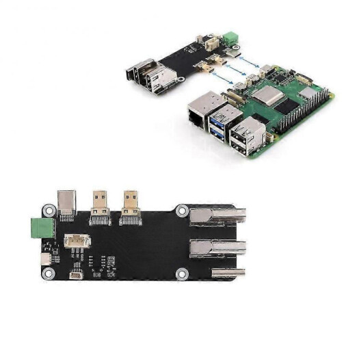 Micro HDMI to HDMI Converter Screen Connector Adapter for Raspberry Pi 5/4B 2
