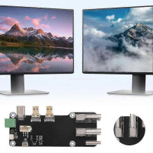 Micro HDMI to HDMI Converter Screen Connector Adapter for Raspberry Pi 5/4B