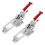 2 Pack Toggle Latch Clamp, Heavy Duty Latches, 2000Lbs Holding Capacity Adjustable Lock, Smoker Clamps 2