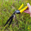 Rotatable Gardening Scissors Lawn Mowing Tools Home Potted Weed Trimming 7