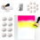 Mini Ink Blending Tools Interchanged Round Foams Refills for DIY Scrapbooking Inks Paint PaperCraft Card Making 4