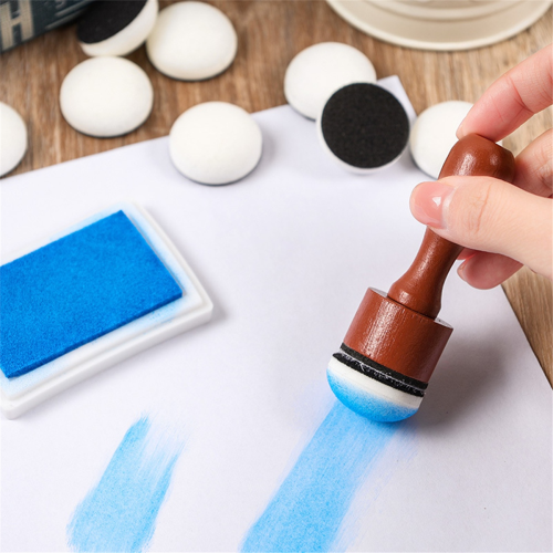 Mini Ink Blending Tools Interchanged Round Foams Refills for DIY Scrapbooking Inks Paint PaperCraft Card Making 2