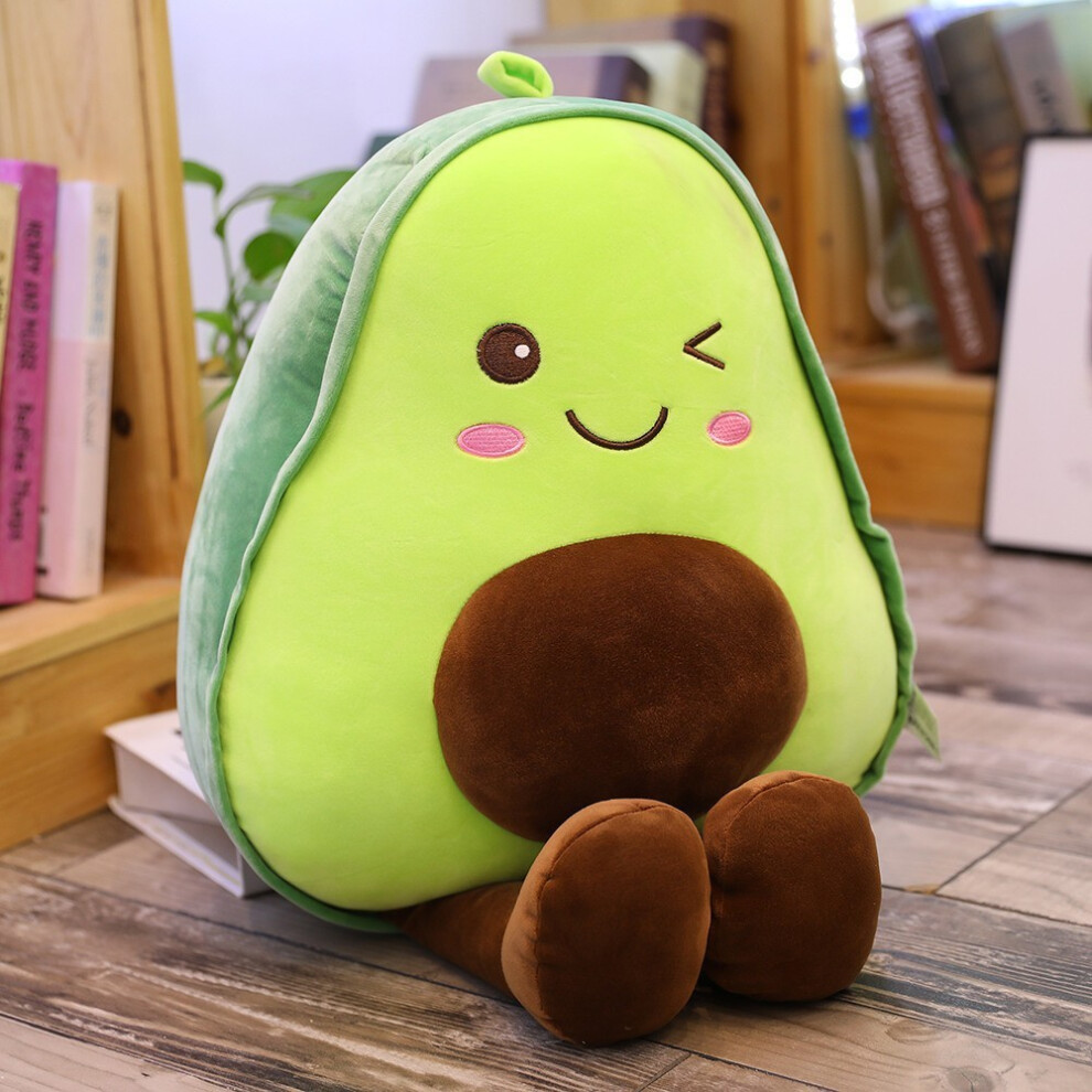 (80cm/31.50in) Avocado Toys Plush Cartoon Fruit Fill Doll Appease Sleeping Gift Accompany
