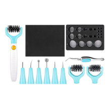 Paper Sculpting Tool Kit -for Realistic Flower Making & Die Cleaning - 13 Pcs