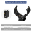 Robotic Claw Full Metal Wave Edge Clamp Robot Hand Gripper Grabber High Torque Arm Replace 3