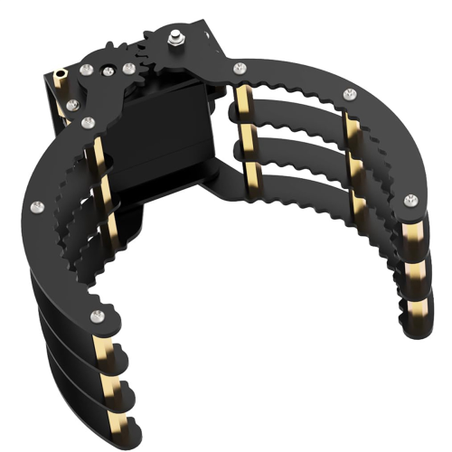 Robotic Claw Full Metal Wave Edge Clamp Robot Hand Gripper Grabber High Torque Arm Replace 1