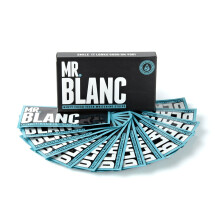 Mr. Blanc Teeth Whitening Strips 2 Week Supply 28 Strips Enamel Safe