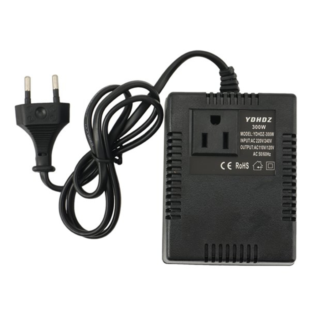 Power Transformer Voltage Regulator 220V To 110V Converter Step-Down 220 Eu Plug Invert 300W 4851045517536