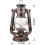LED Camping Lantern - Retro Design - Dimmable - Requires 4 AA Batteries - 24.5cm - Warm White, One Piece 2