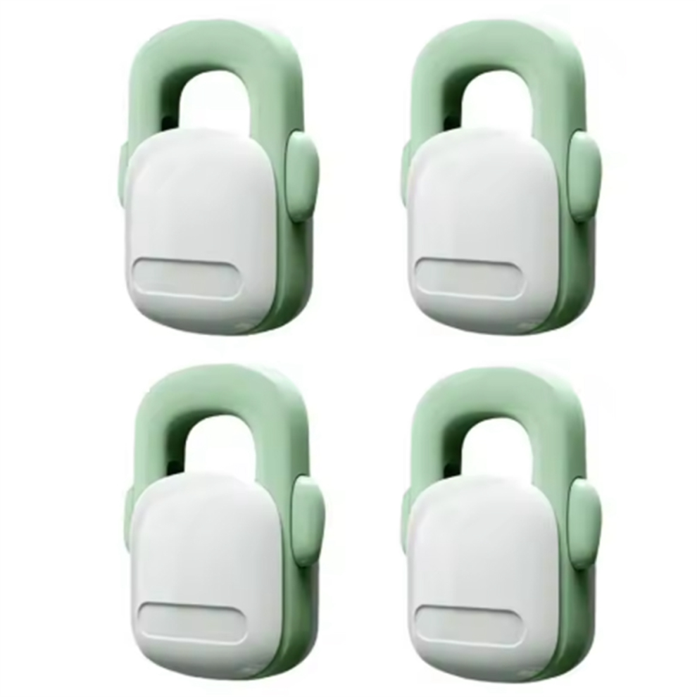 Fridge Baby-Proof Lock 4 Pack Oven Stove Locks Heat-Resistant Dishwasher Child Safety Saudism