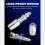 2pcs Hydraulic Hose Repair Kit, Reusable, 2-Wire Reusable Fitting 1/4Inch 4