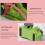 Multifunctional Tape Dispenser Packaging Cutter Packing Carton Sealer Manual Segmentation 46mm 11