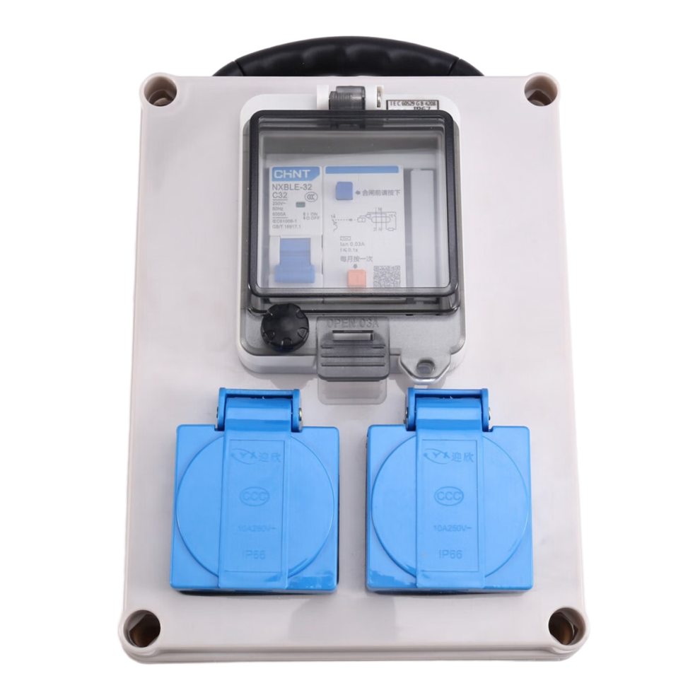 Photos - Other Electrical Equipment Outdoor Industrial Socket Box Work Site Distributor Portable Switch Waterproof Mobile Power