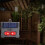 Solar Ultrasonic Animal Repeller Deer Deterrent Devices with LED Flashing Light Waterproof 5