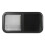 900x500mmm Sliding Rounded Window Black Aluminum 6