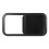 900x500mmm Sliding Rounded Window Black Aluminum 8