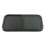 900x500mmm Sliding Rounded Window Black Aluminum 3