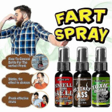 (B) 30ml Fart Spray Can Stink Bomb Smelly Stinky Gas Crap Gag Prank Joke Game